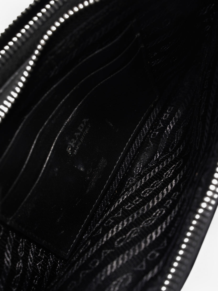 Prada Impunture Mini Shoulder Bag Black Leather Image 9