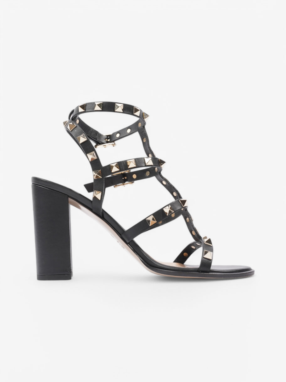 Valentino Rockstud Heel 90 Black Leather EU 37.5 UK 4.5 Image 4
