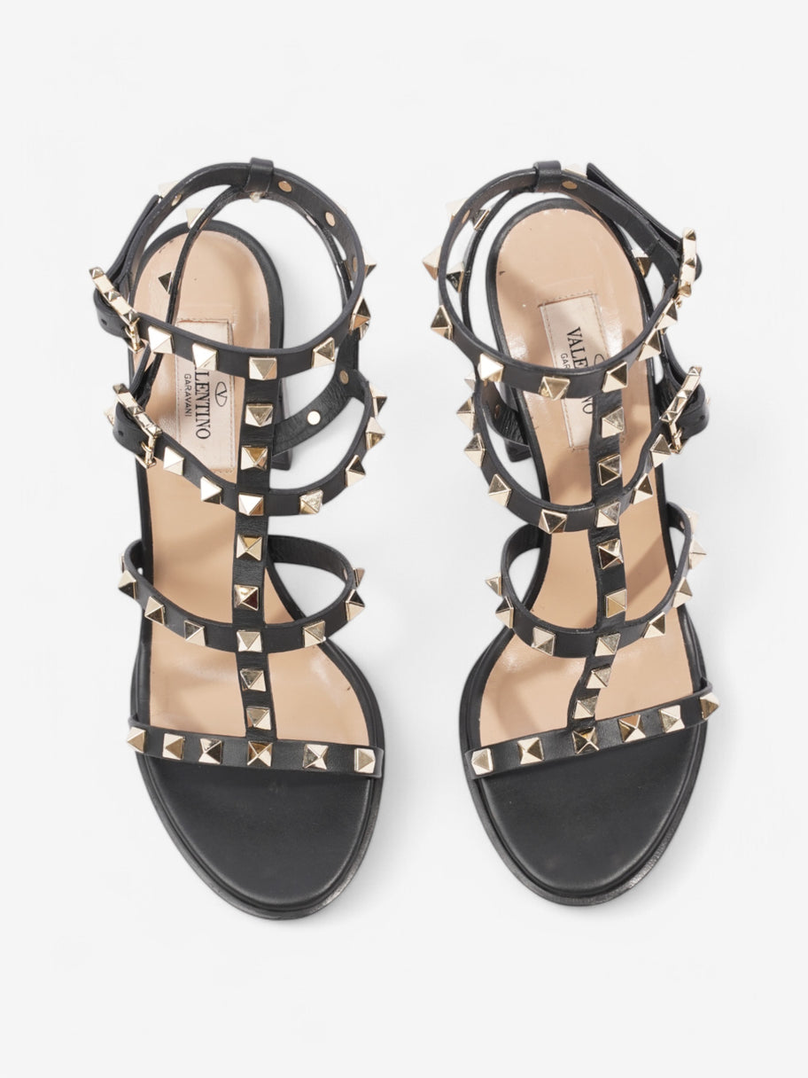 Valentino Rockstud Heel 90 Black Leather EU 37.5 UK 4.5 Image 8