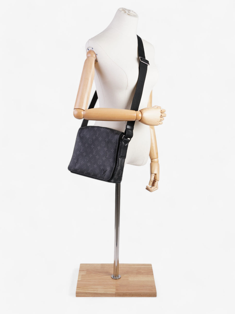Louis Vuitton District Messenger Bag Monogram Eclipse Coated Canvas PM Image 2