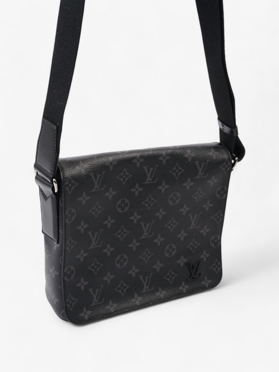 Louis Vuitton District Messenger Bag Monogram Eclipse Coated Canvas PM Image 7