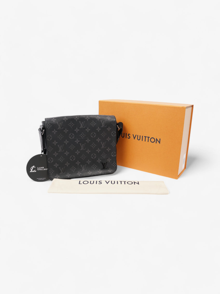 Louis Vuitton District Messenger Bag Monogram Eclipse Coated Canvas PM Image 10