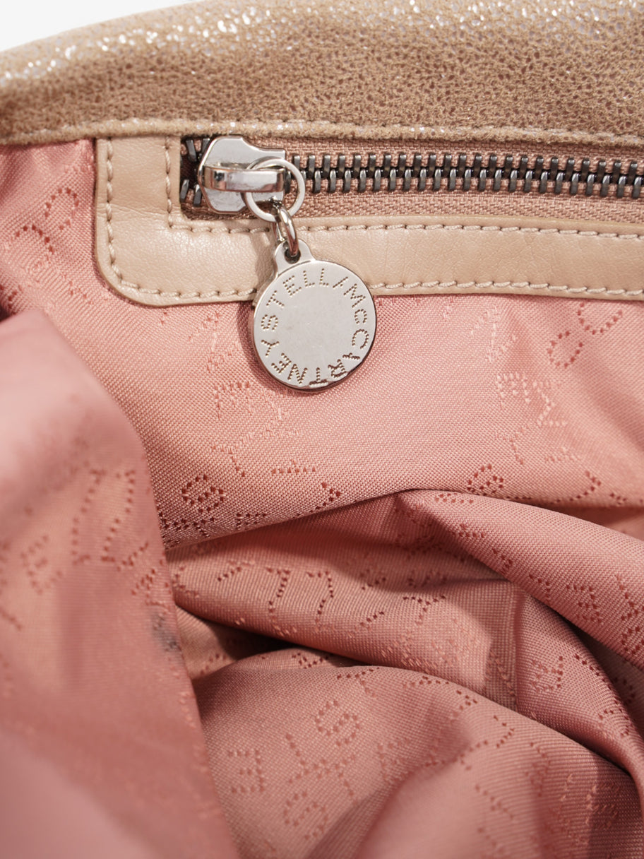 Stella McCartney Falabella Tote Tan Vegan Leather Medium Image 9