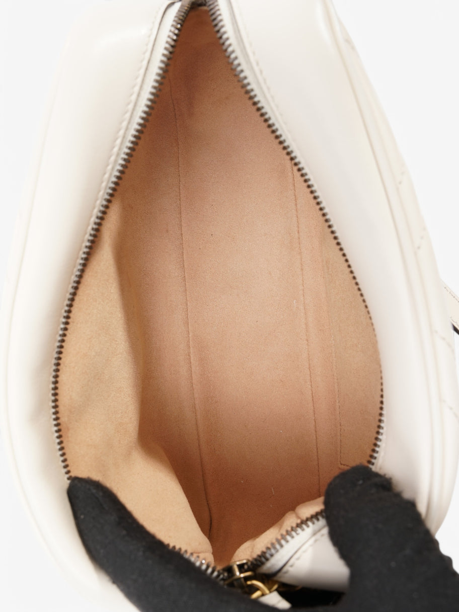 Gucci GG Marmont White Matelasse Leather Small Image 8