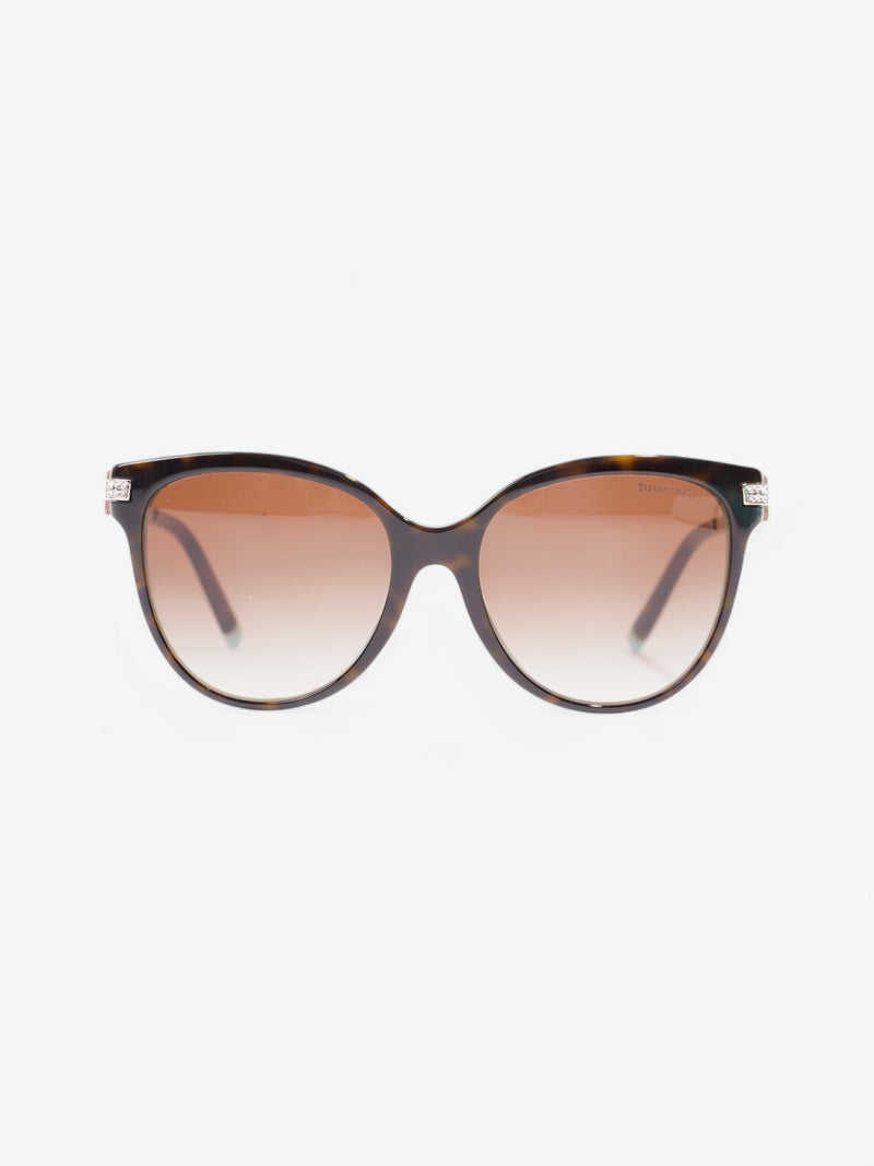 Tiffany and Co TV 4193-B Sunglasses Havana / Tiffany Blue Acetate 140mm