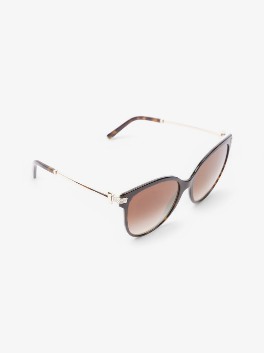 Tiffany and Co TV 4193-B Sunglasses Havana / Tiffany Blue Acetate 140mm Image 6