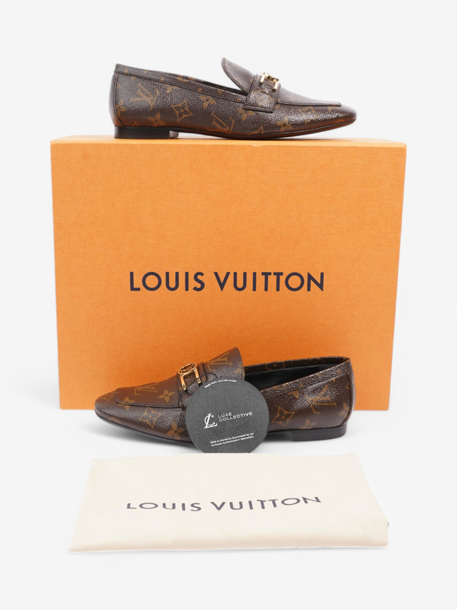 Louis Vuitton Upper Case Flat Loafer Monogram Coated Canvas EU 38 UK 5 Image 10