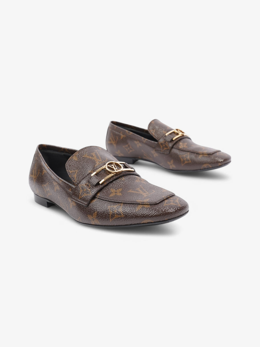Louis Vuitton Upper Case Flat Loafer Monogram Coated Canvas EU 38 UK 5 Image 2