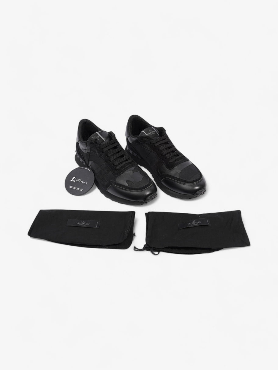 Valentino Rockrunner Sneakers Black Canvas EU 42 UK 8 Image 9