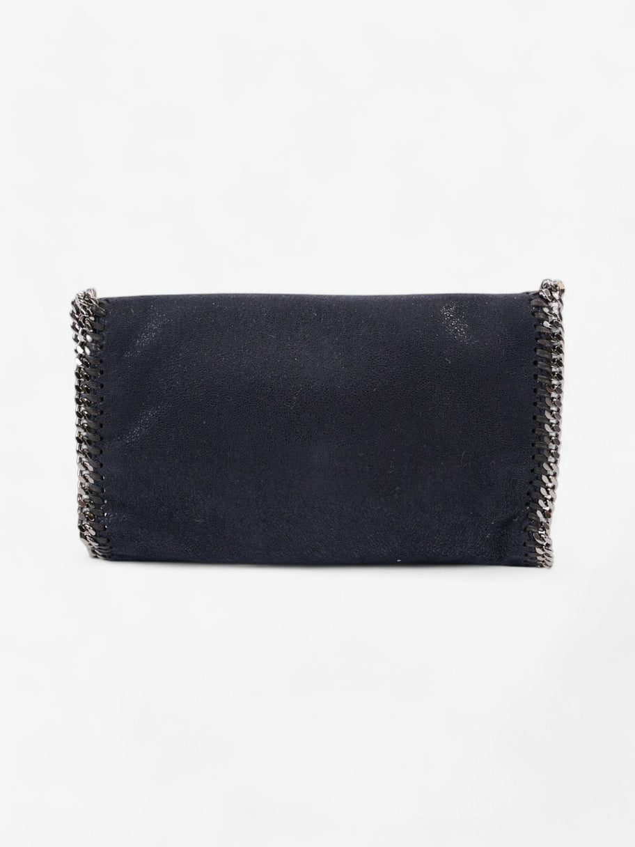 Stella McCartney Falabella Crossbody Lapis Navy Faux Suede Mini Image 4