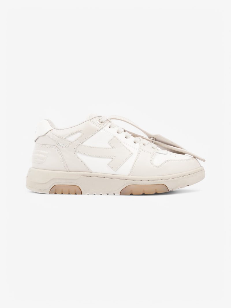  Off White Out Of Office Beige / White Leather EU 39 UK 6
