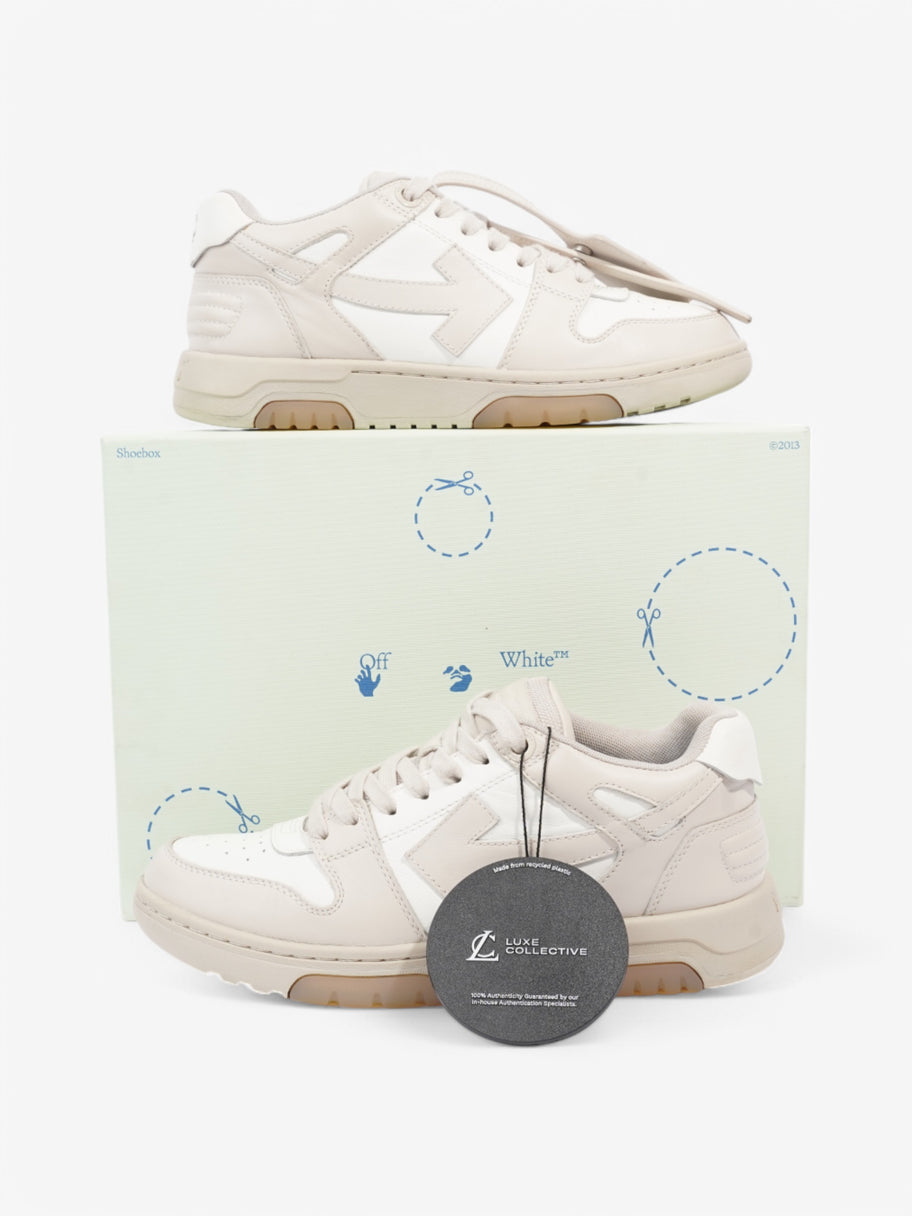 Off White Out Of Office Beige / White Leather EU 39 UK 6 Image 10
