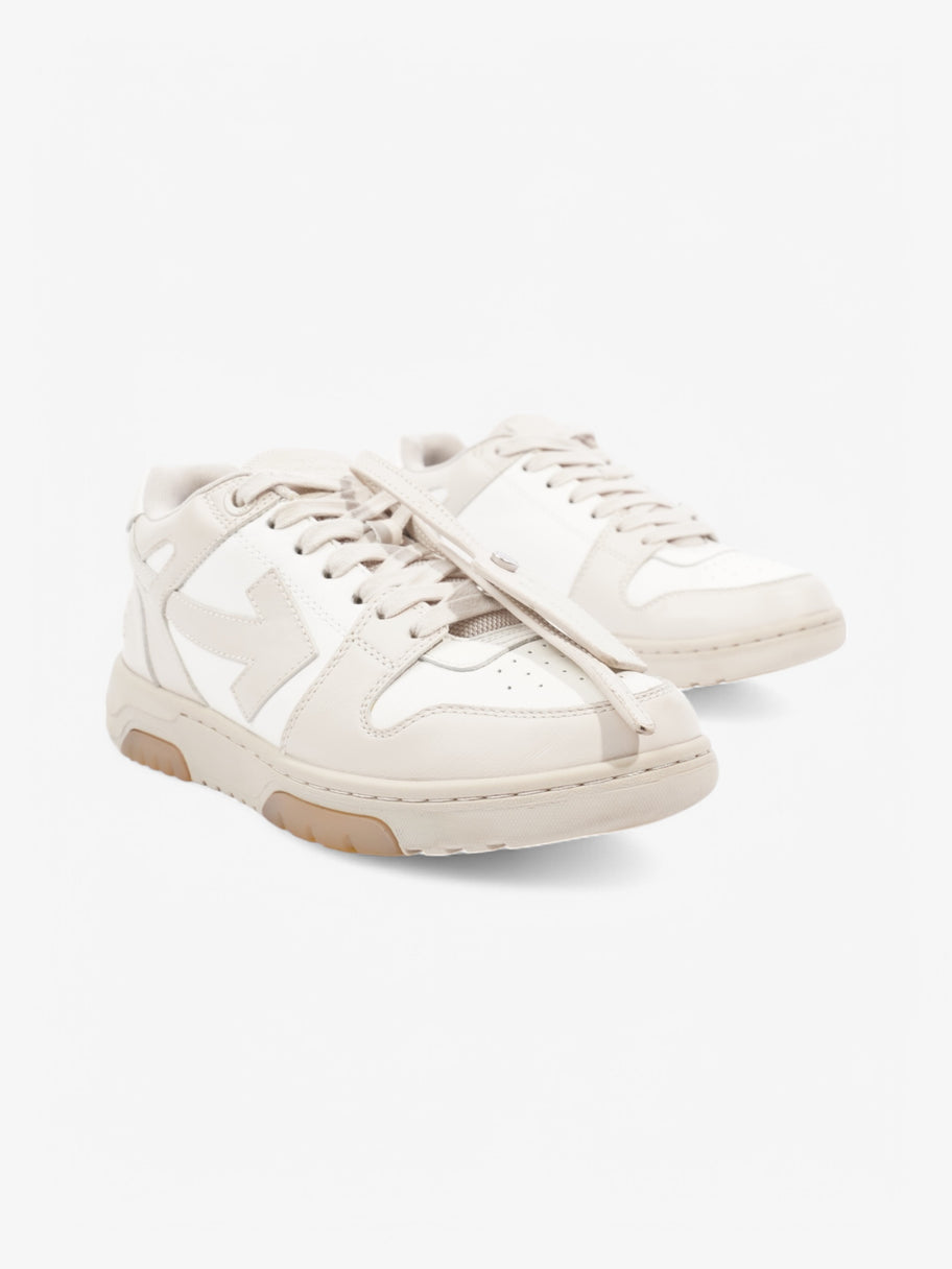 Off White Out Of Office Beige / White Leather EU 39 UK 6 Image 2