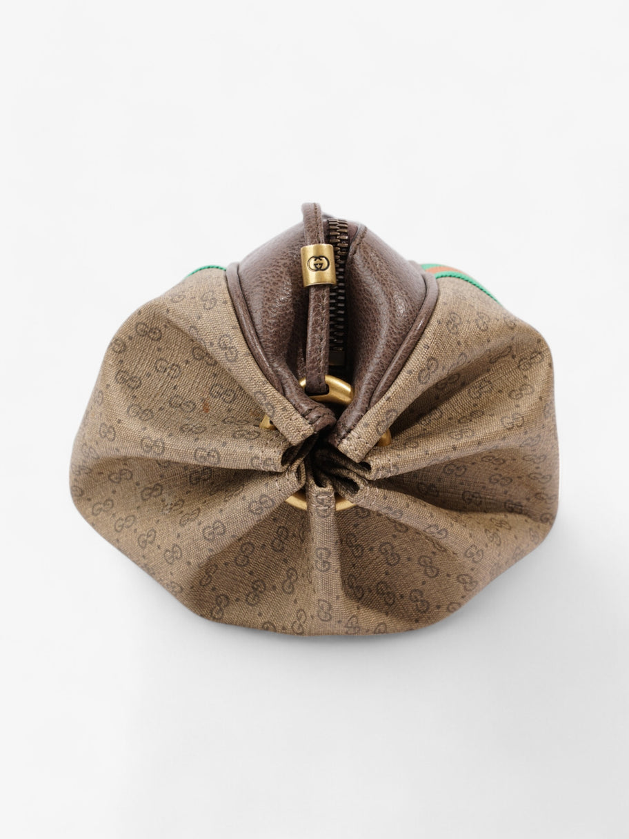 Gucci Web Butterfly New Candy Vintage GG Supreme / Green / Red Coated Canvas Mini Image 3