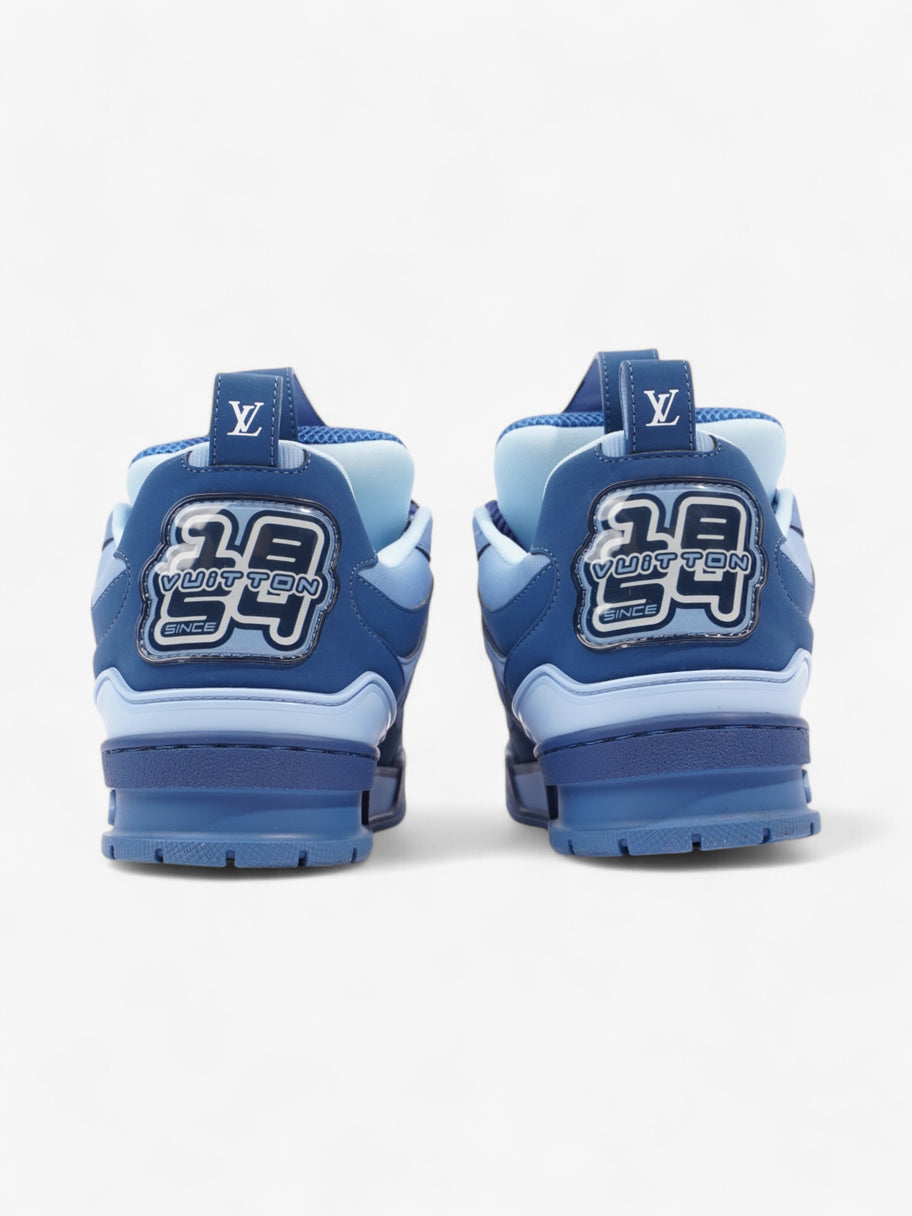 Louis Vuitton LV Skate Sneakers Blue Mesh EU 42 UK 8 Image 6