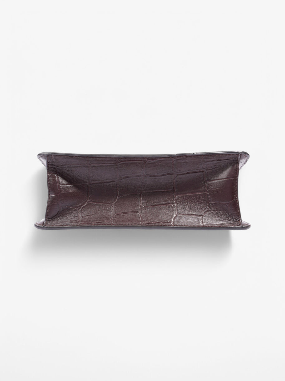 Mulberry Darley Maroon Embossed Leather Medium Image 6