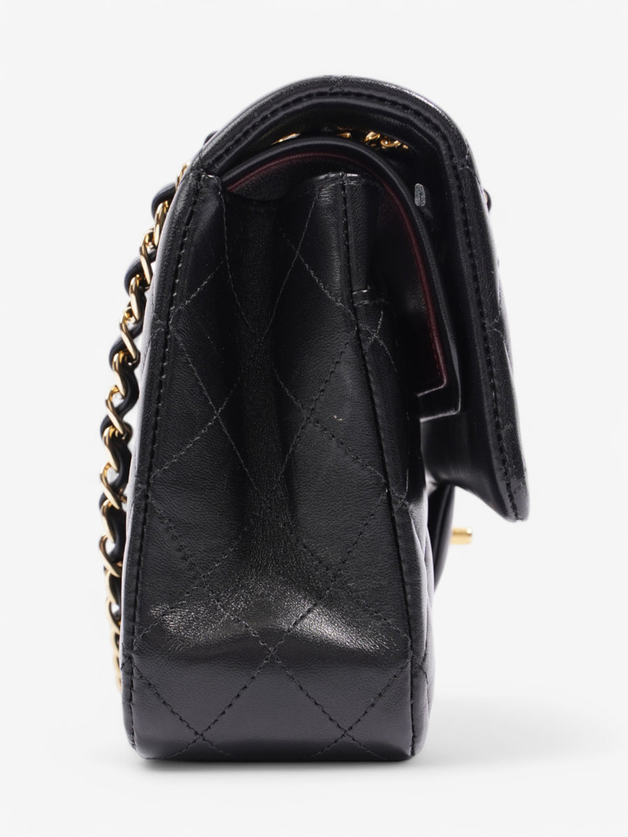Chanel Classic Flap Black Leather Medium Image 5