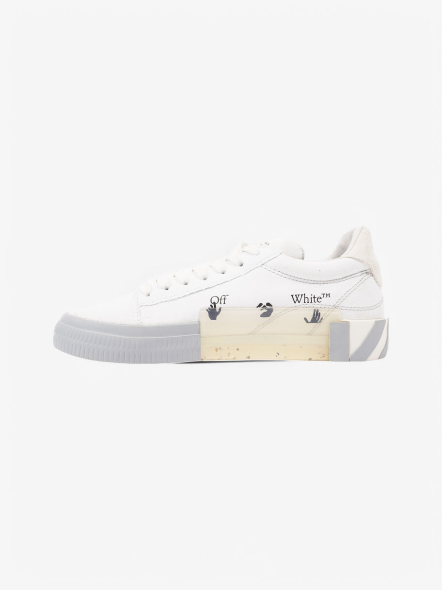 Off White Vulcanised Low-top White  / Black Canvas EU 39 UK 6 Image 3
