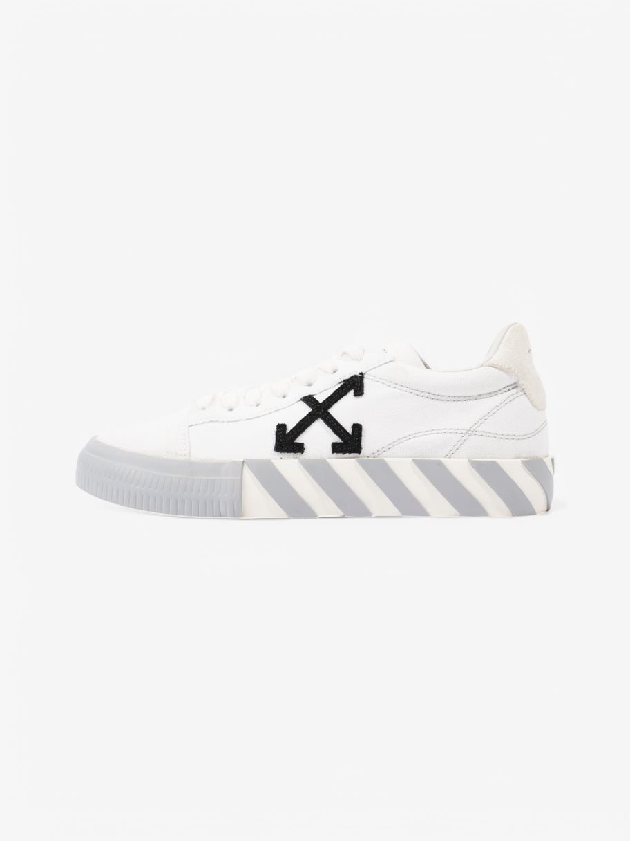 Off White Vulcanised Low-top White  / Black Canvas EU 39 UK 6 Image 5