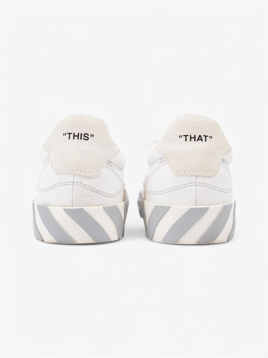Off White Vulcanised Low-top White  / Black Canvas EU 39 UK 6 Image 7