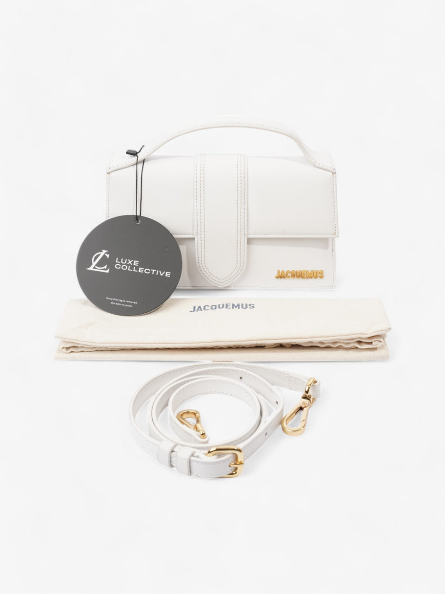 Jacquemus Le Grand Bambino White Leather Image 10