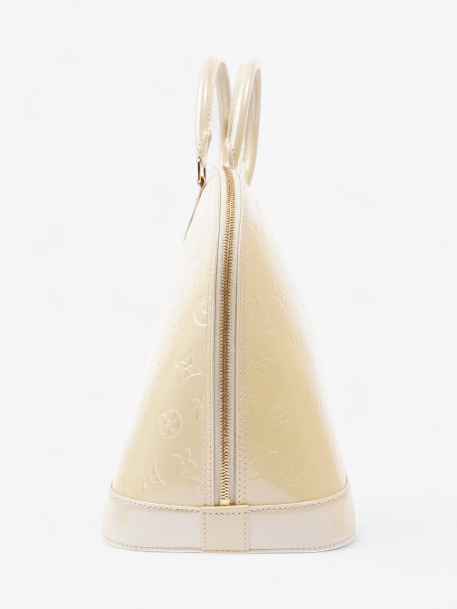 Louis Vuitton Alma Cream Embossed Leather MM Image 3