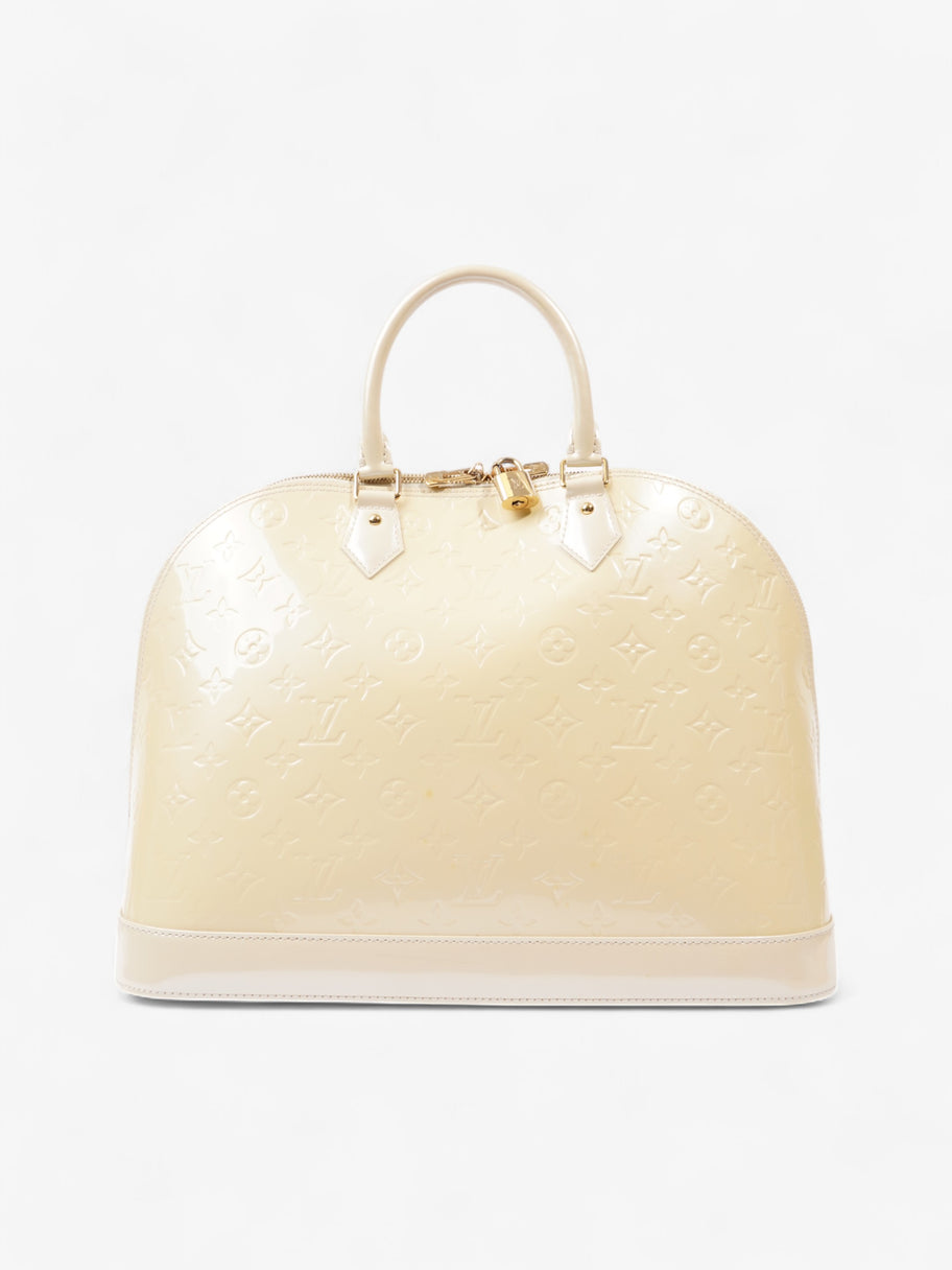 Louis Vuitton Alma Cream Embossed Leather MM Image 4