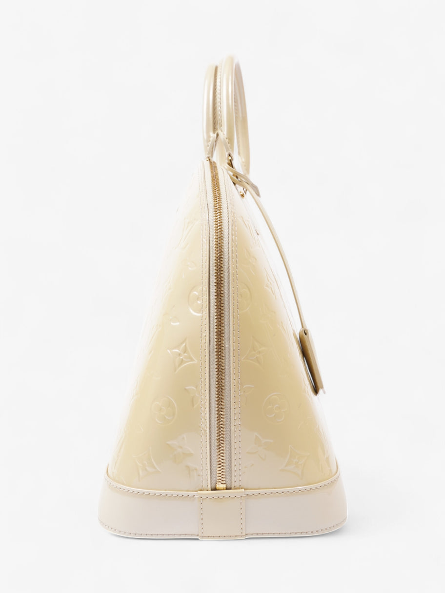 Louis Vuitton Alma Cream Embossed Leather MM Image 5