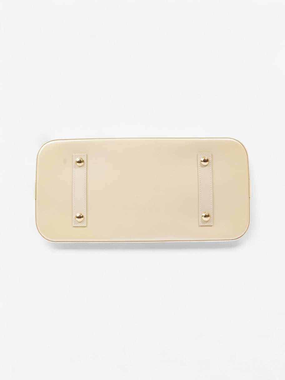 Louis Vuitton Alma Cream Embossed Leather MM Image 6