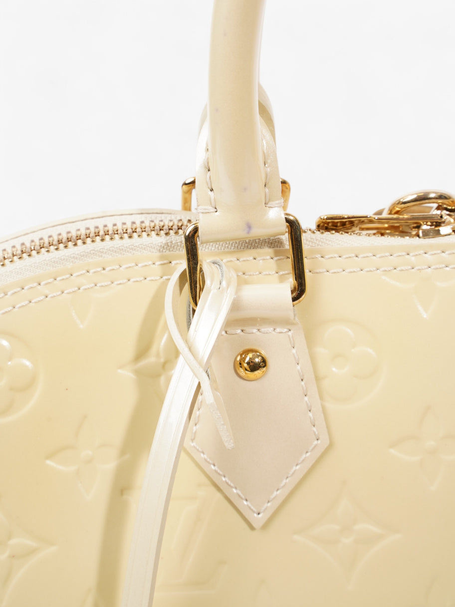 Louis Vuitton Alma Cream Embossed Leather MM Image 8