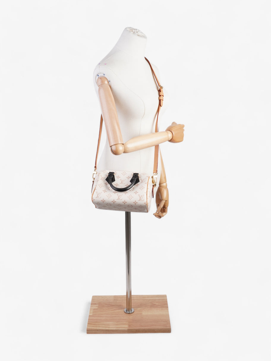Louis Vuitton Speedy Bandoulière Monogram Dune / Black Coated Canvas 20 Image 2