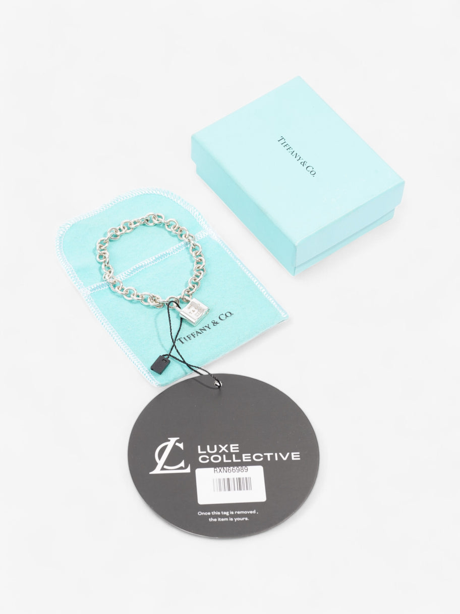 Tiffany and Co 1837 Padlock Bracelet Silver Silver Plated Image 5