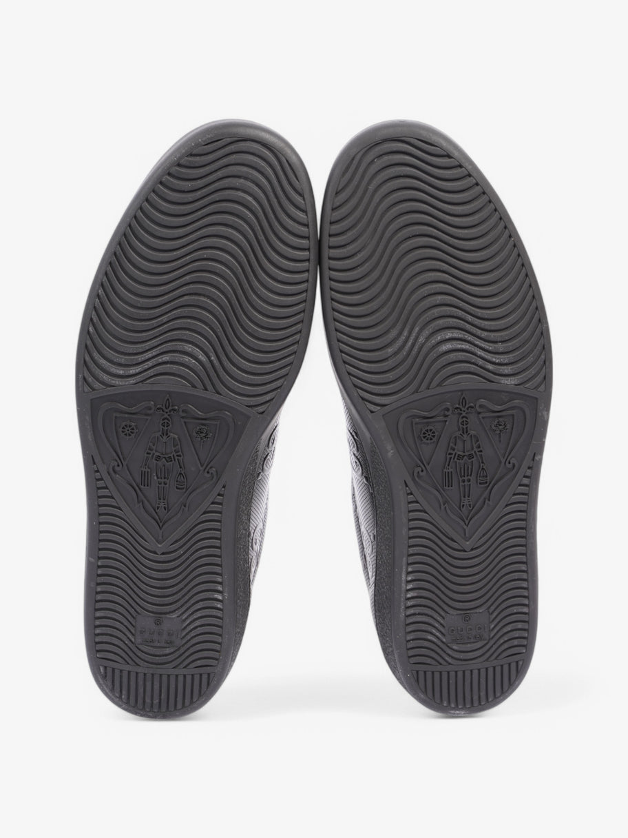 Gucci GG Ace Embossed Trainers Black Embossed Leather EU 45 UK 11 Image 7
