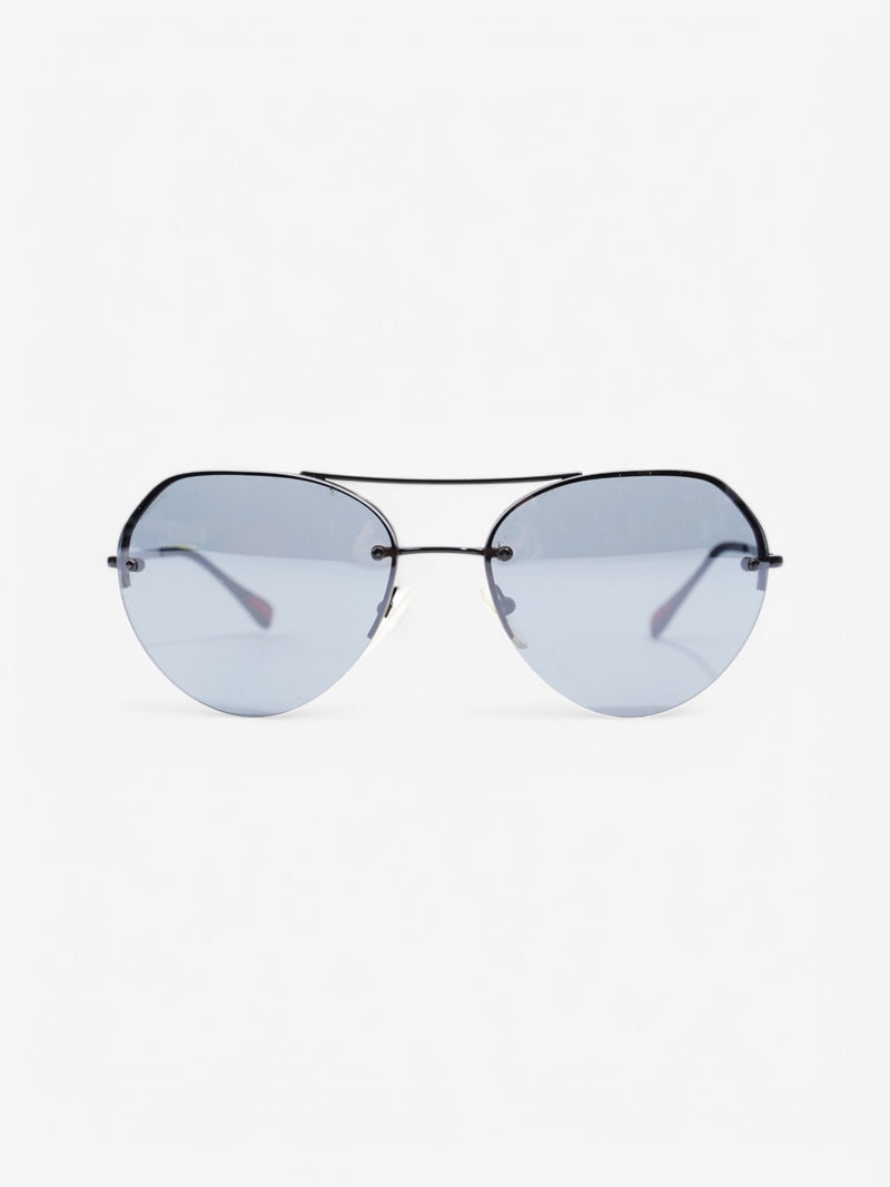  Prada Aviators Black Base Metal 135mm