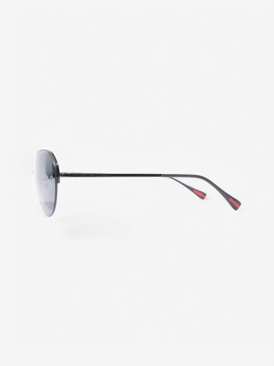 Prada Aviators Black Base Metal 135mm Image 2