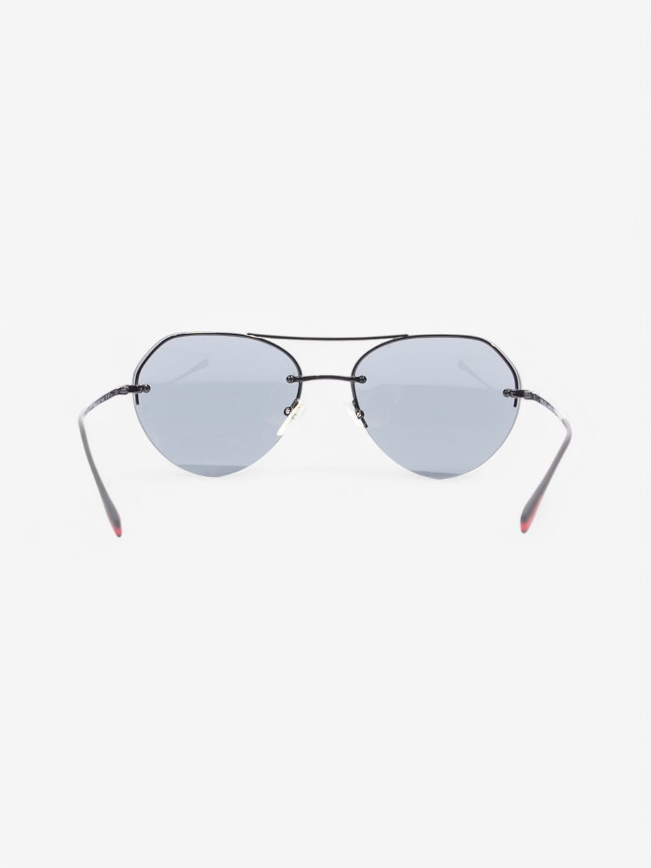 Prada Aviators Black Base Metal 135mm Image 3