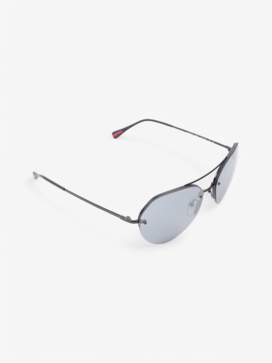 Prada Aviators Black Base Metal 135mm Image 6