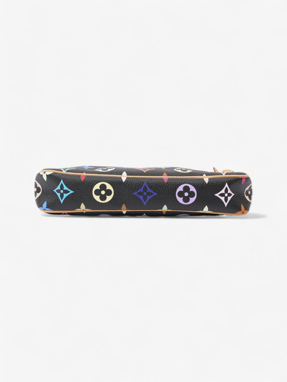 Louis Vuitton Pochette Accessoires Black / Monogram Multicolour Coated Canvas Image 6