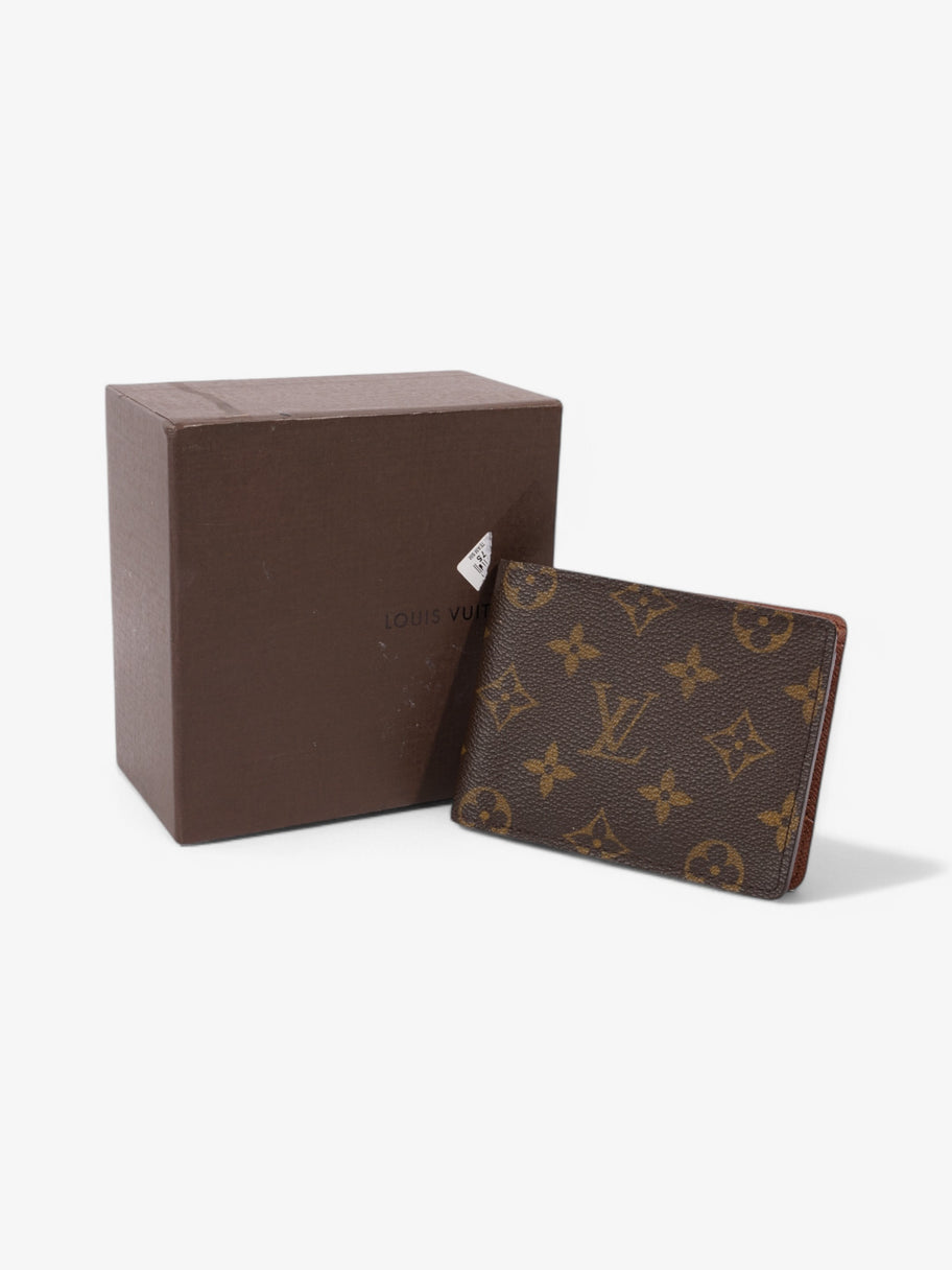 Louis Vuitton Slender Wallet Monogram Coated Canvas Image 8
