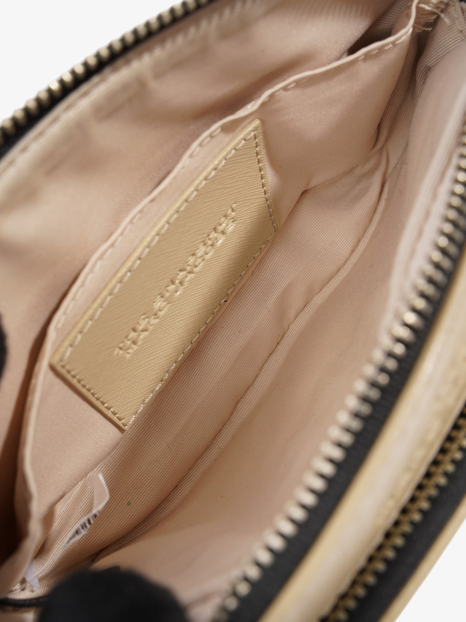 Marc Jacobs Snapshot Bag Beige  / Black Leather Image 16