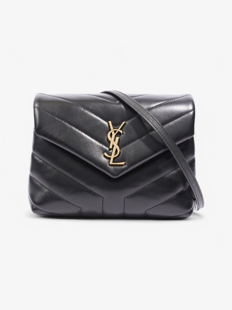  Saint Laurent LouLou Toy Black Matelasse Leather