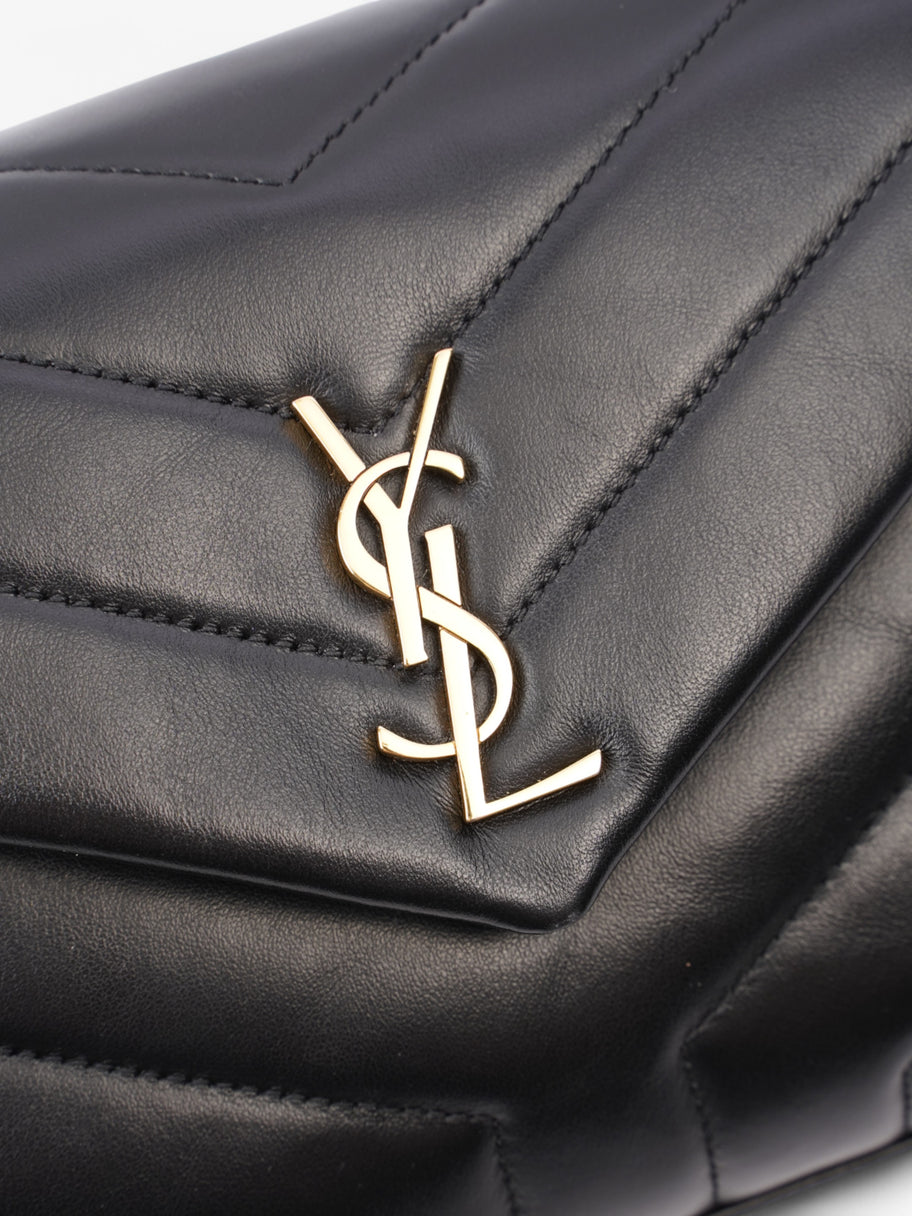 Saint Laurent LouLou Toy Black Matelasse Leather Image 7