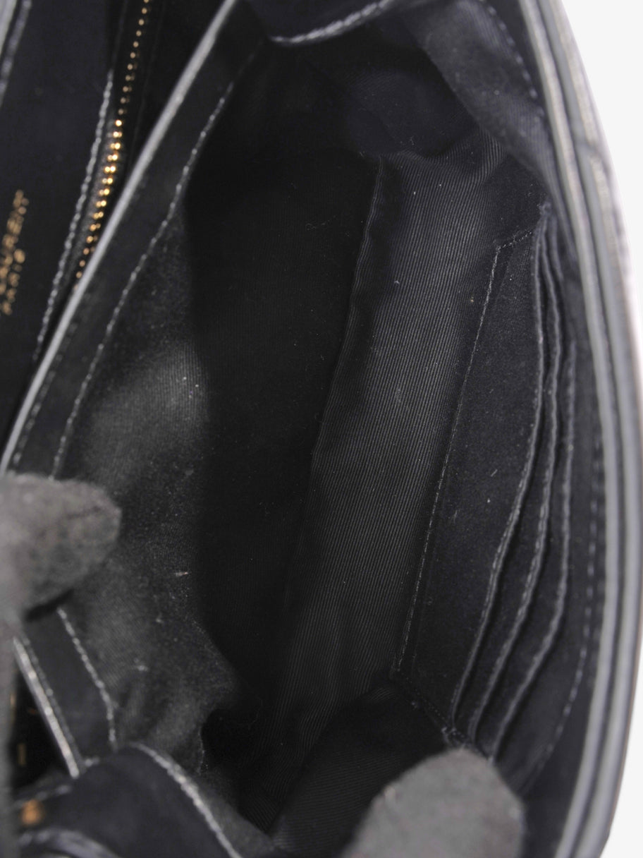 Saint Laurent LouLou Toy Black Matelasse Leather Image 8