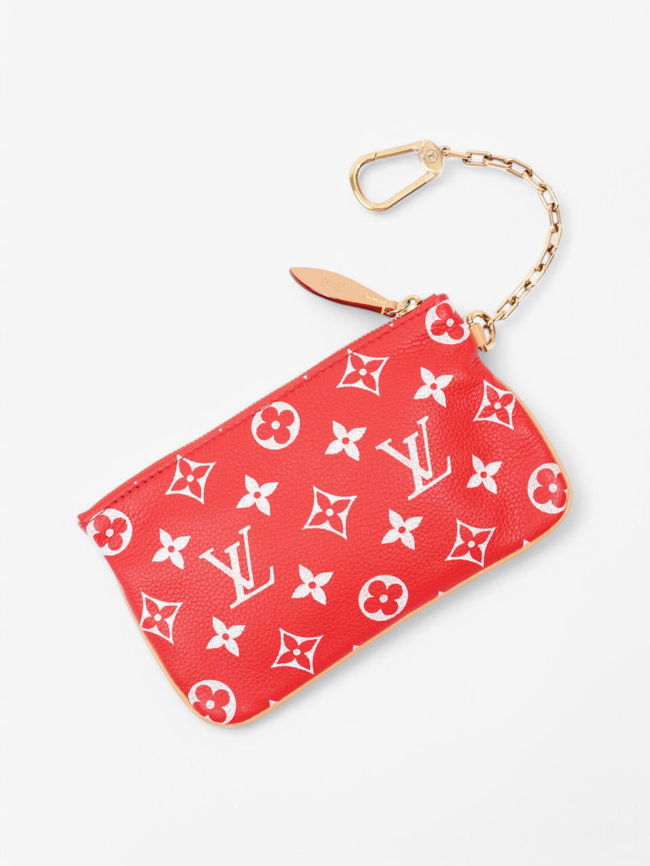 Louis Vuitton Speedy P9 Bandoulière Red Monogram Calfskin Leather 30 Image 9