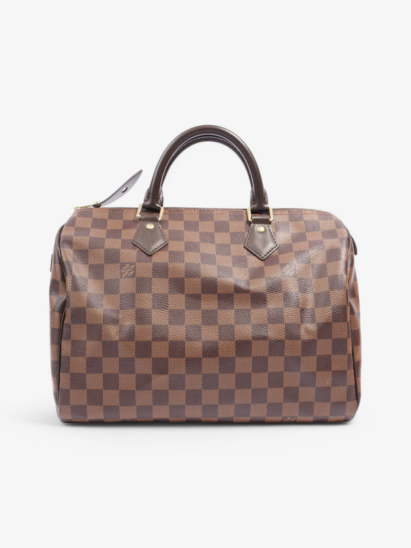  Louis Vuitton Speedy Damier Ebene Coated Canvas 30
