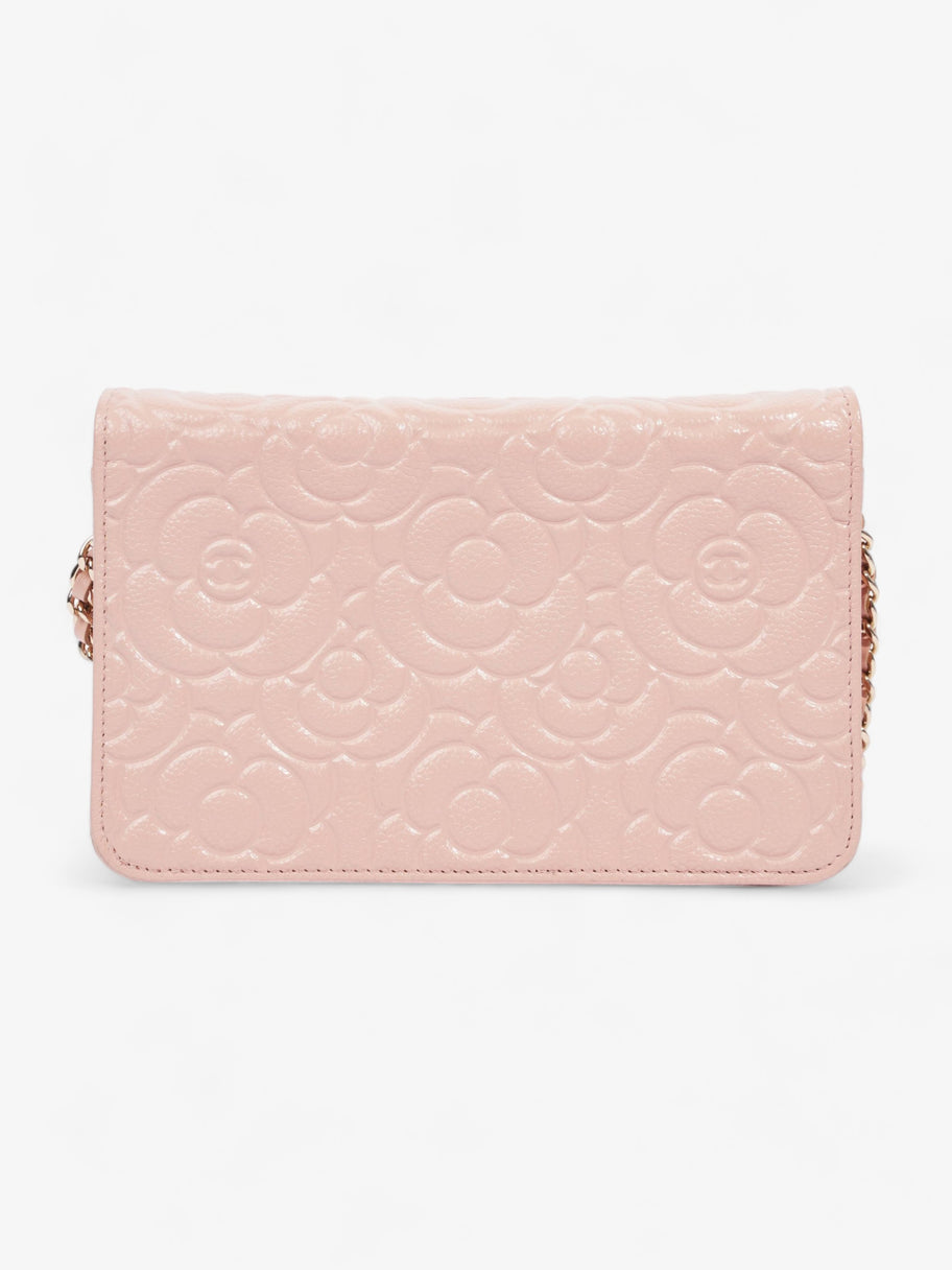 Camellia Wallet On Chain Pink Leather Image 5
