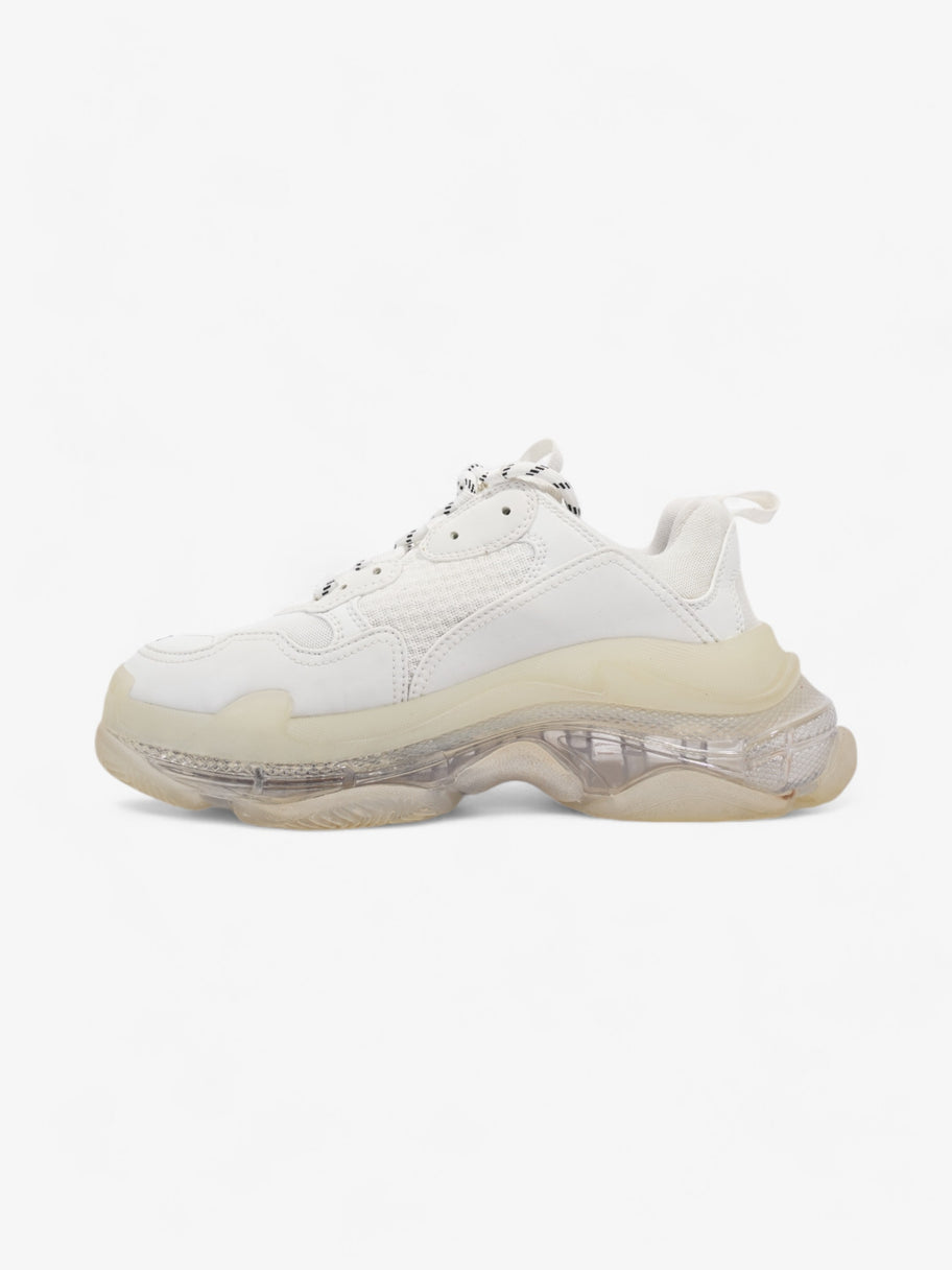 Balenciaga Triple S Clear Sole White Mesh EU 40 UK 7 Image 3