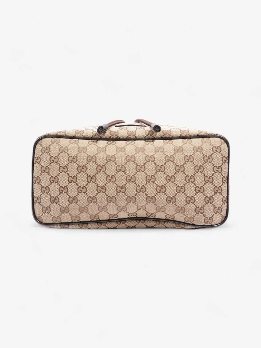 Gucci Drawstring Backpack GG Supreme Canvas Image 6