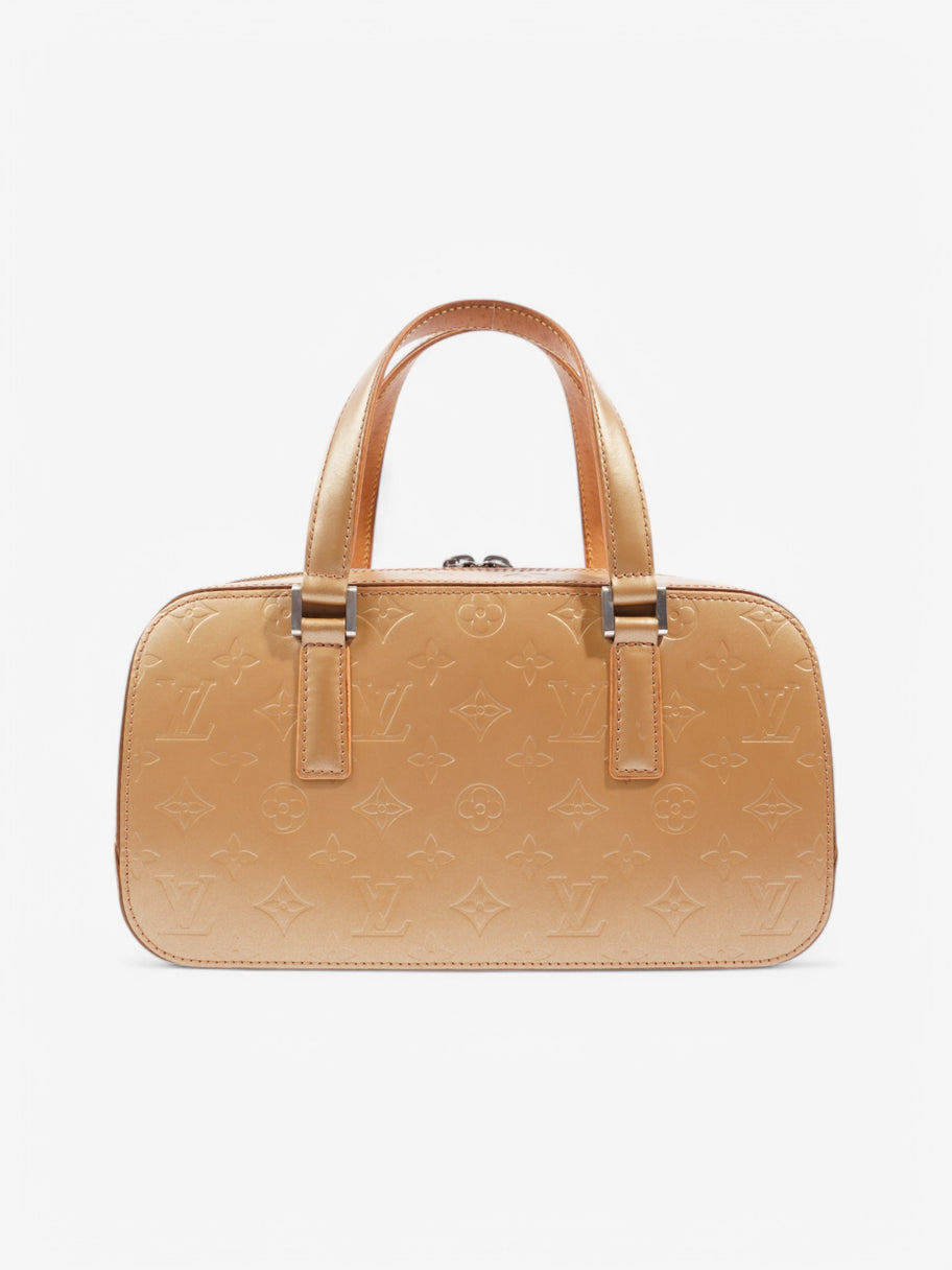 Louis Vuitton Monogram Mat Shelton Beige Embossed Leather Image 4