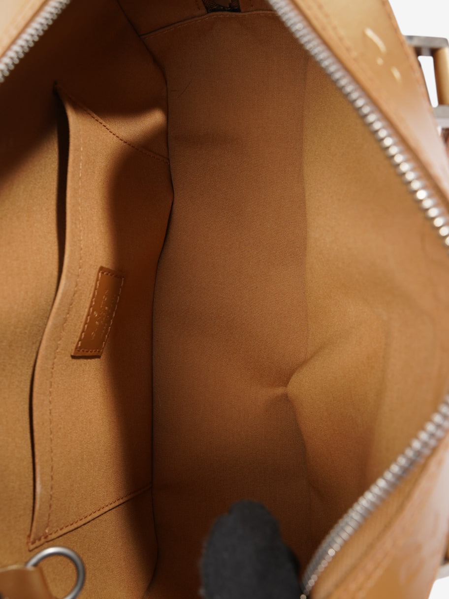 Louis Vuitton Monogram Mat Shelton Beige Embossed Leather Image 7